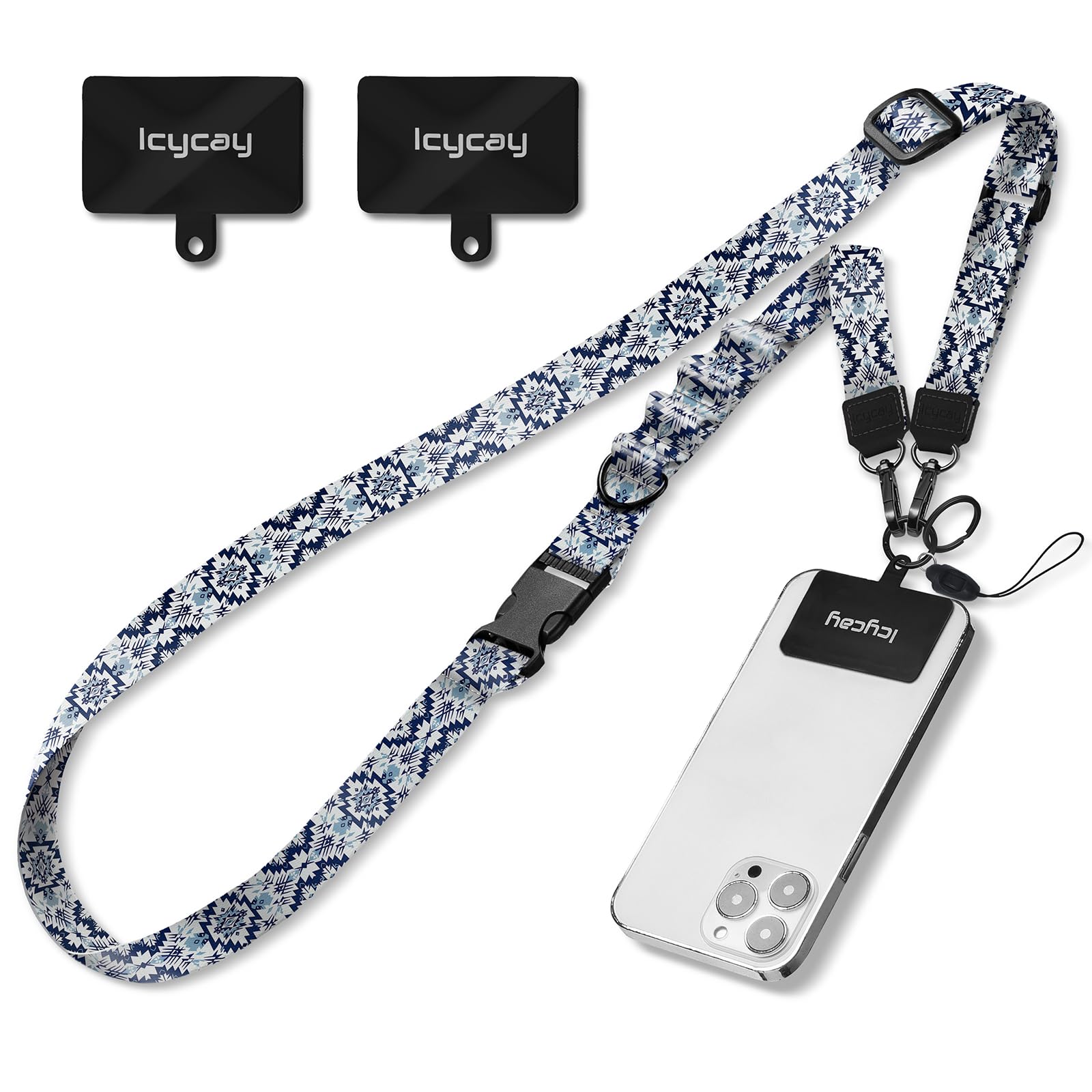 Amazon.com: Icycay Phone Lanyard Crossbody, Boho Cell Phone Lanyard for ...