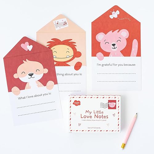 Miniatura 2 de Slumberkins Lovebug's Love Notes Bundle  Mini animal de peluche Lovebug y My Little Love Notes  Celebra tu amor este día de San Valentín  Juguetes
