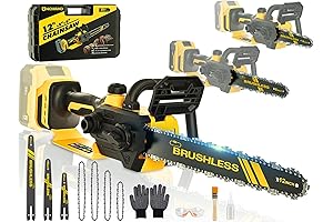 DEWALT 12-INCH CORDLESS CHAINSAW WITH AUTO-OILER AND BRUSHLESS MOTOR