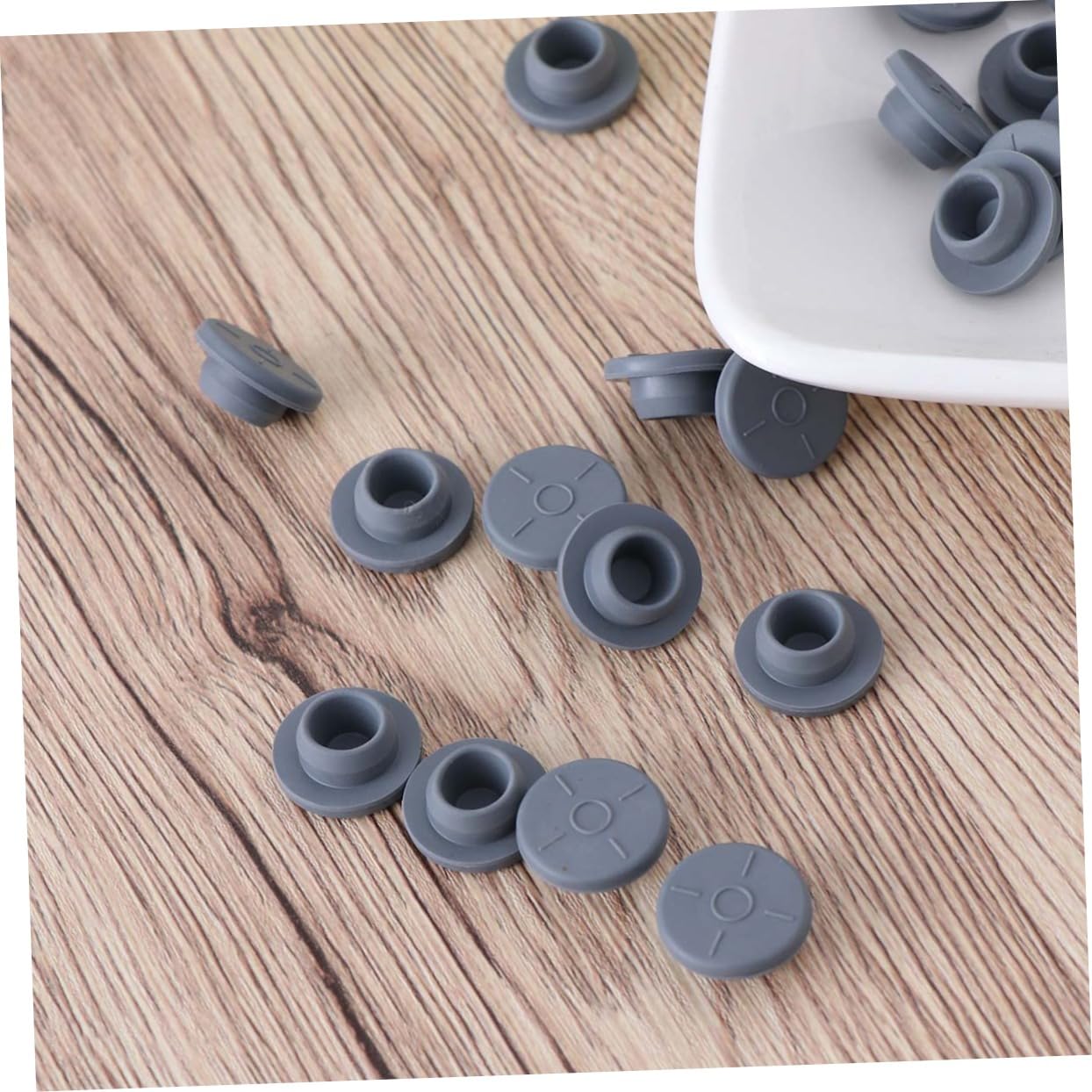 Rubber Stopper Plugs for Bottle, Laboratory Seal, Heavy Duty | Bottle Use, Silicone Plug Style, Lab and Industrial Applications, Demanding Sealing and Isolation Tasks