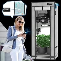 Aygrochy WiFi 150mm Csatornázott Ventilátor Hőmérséklet Páratartalom Szabályozással 6