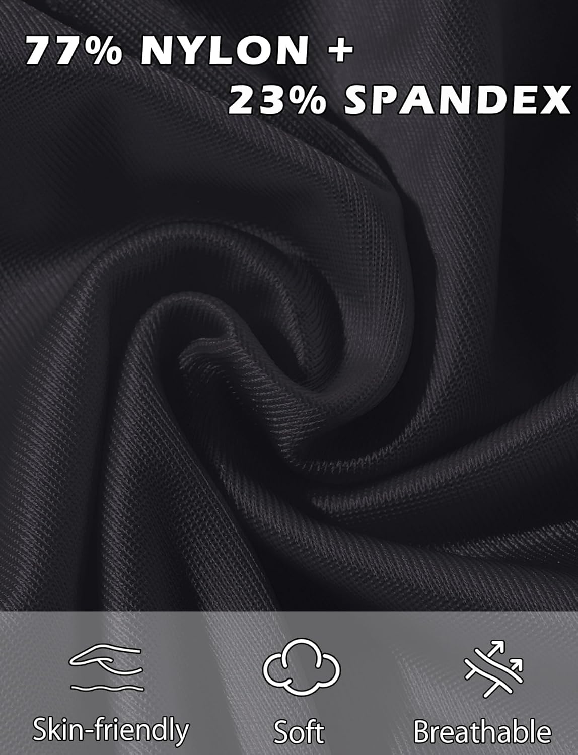 FEOYA Men's Shiny Metallic Boxer Briefs See Throug Oil Glossy Panties Sheer Underpants Low Rise Panties Underwear - Image 5