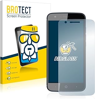 BROTECT Protector Pantalla Cristal para ZTE Blade V8 Lite - Cristal Vidrio 9H, AirGlass BROTECT Protector Pantalla Cristal para ZTE Blade V8 Lite - Cristal Vidrio 9H, AirGlass