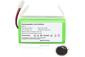 Replacement Battery for ILIFE A4, A4s Pro, A6, A7, A9, V7, V7s Robot Vacuum Cleaners