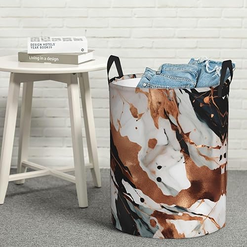 Miniatura 24 de Cesta de lavandería grande,Cesta de lavandería plegable con asas,Para ropa en el dormitorio familiar,Escala de sirena Escala de sirena1