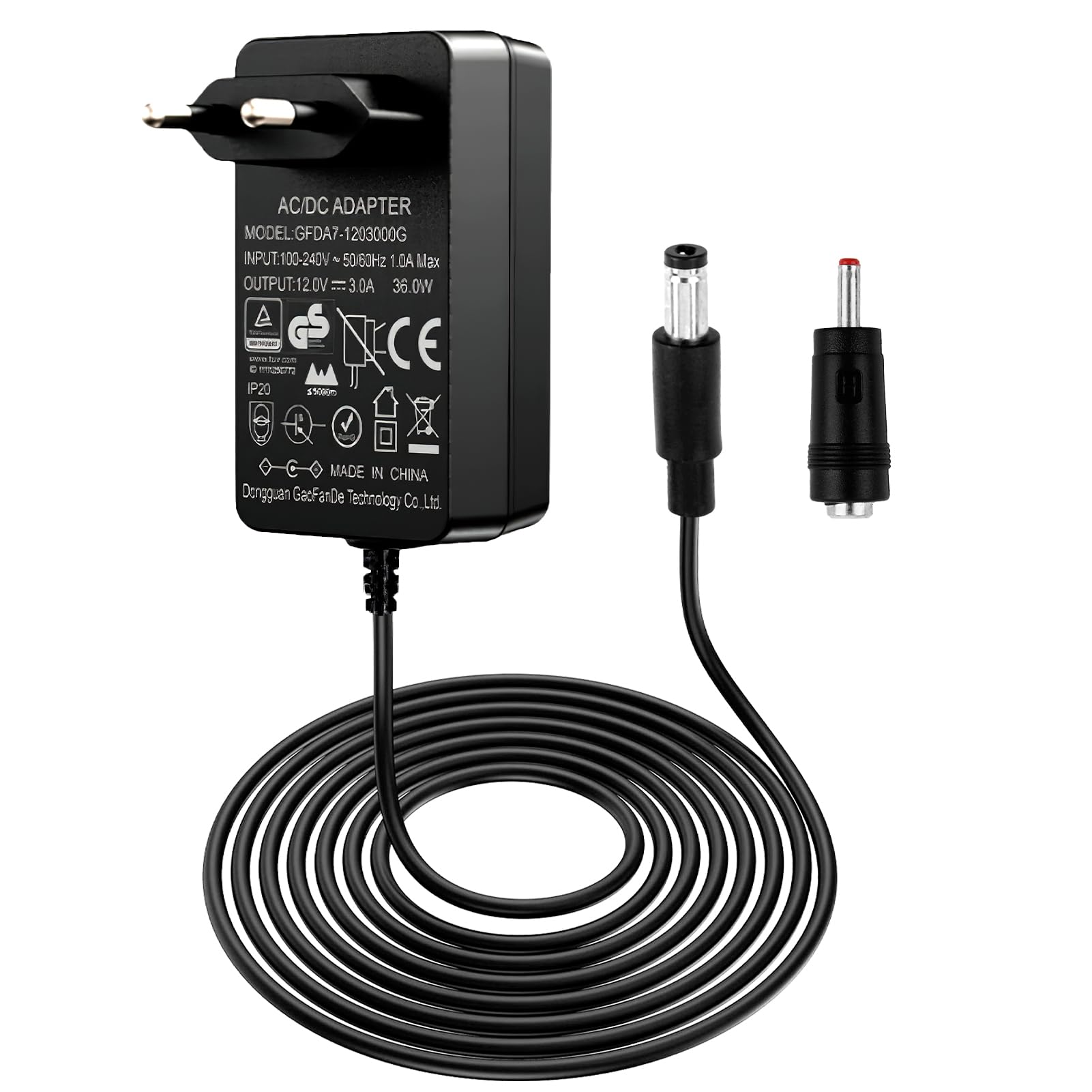 teasteam Adaptateur Secteur 16.8V 2A 1A Chargeur pour Pistolet de Massage Universel Chargeur Batterie Li-ION pour LifePro Sonic/Sonic Mini/Sonic Pro/Fusion X/Sonic Pro Handheld Percussion Massage Gun