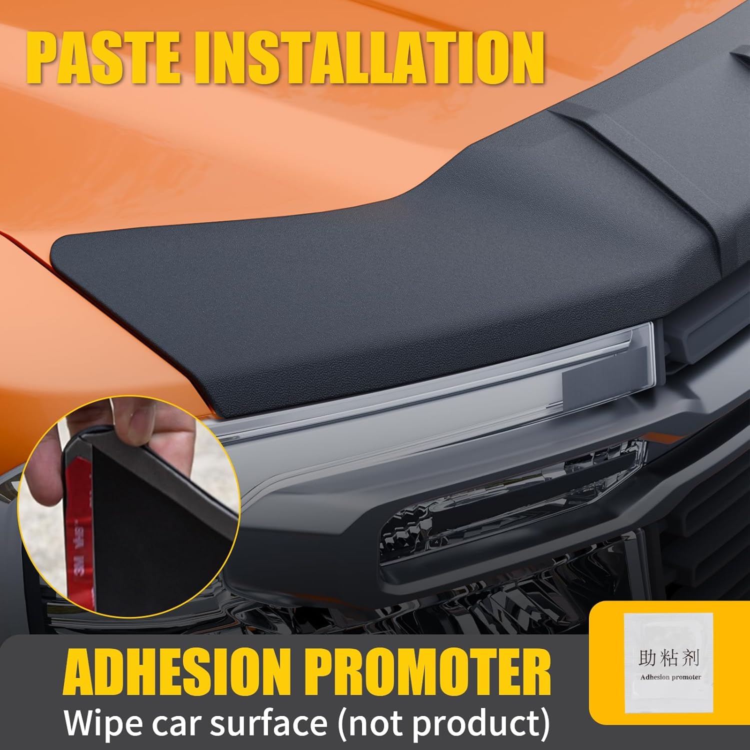 TPE Hood Protector Compatible with 2022-2025 2026 Ford Maverick Hood Shield TPE Bug Deflector Bug Guard for 2024 Maverick Accessories