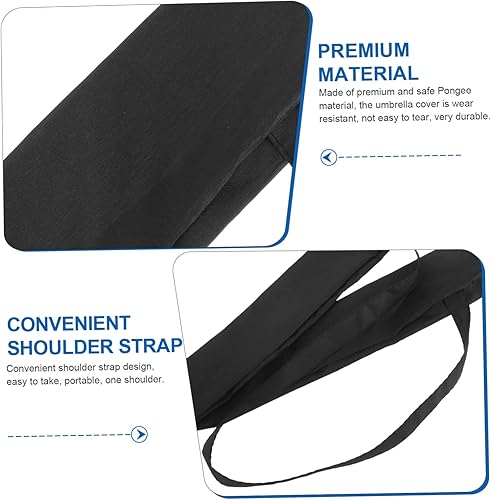 Miniatura 4 de Holibanna 4 piezas de funda para paraguas Maleta, correas, cinturones, organizador de inserción, bolsa de almacenamiento para paraguas, bolsa de