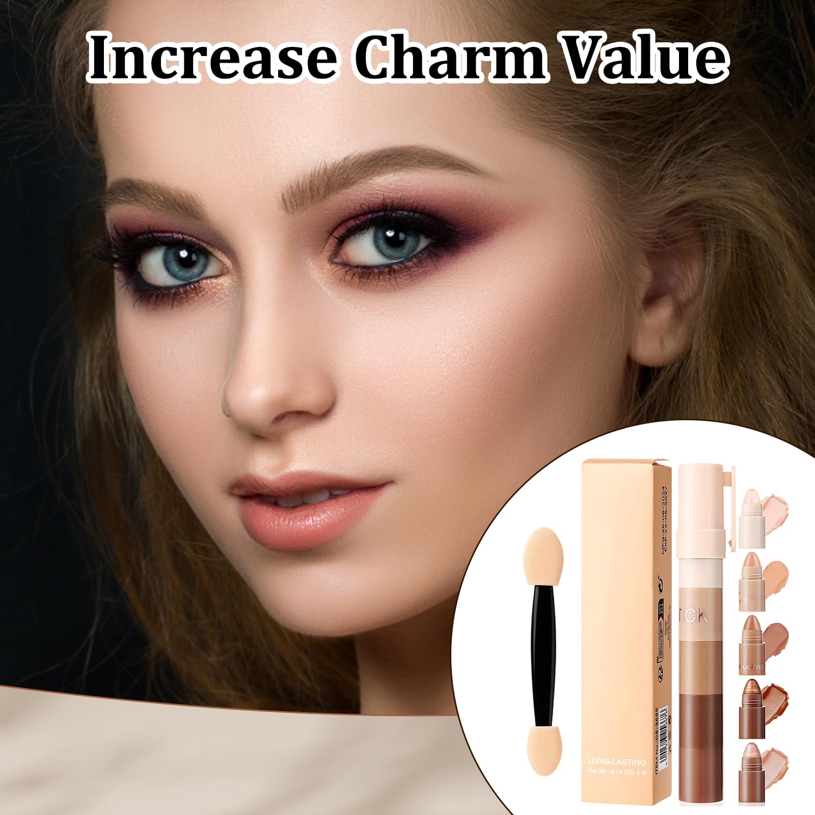 2+10 Piece Set, Eyeshadow Stick - Image 4