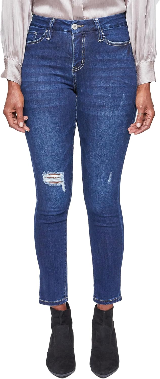 Royalty for Me Womens Royalty for Me Women's Curvy Ultra High Rise Skinny Jeans