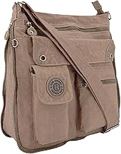 ekavale Lightweight Women's Shoulder Bag - Practical Crossbody Handbag with Multiple Compartments - Shoulder Bag Water-Repellent Women’s Bag