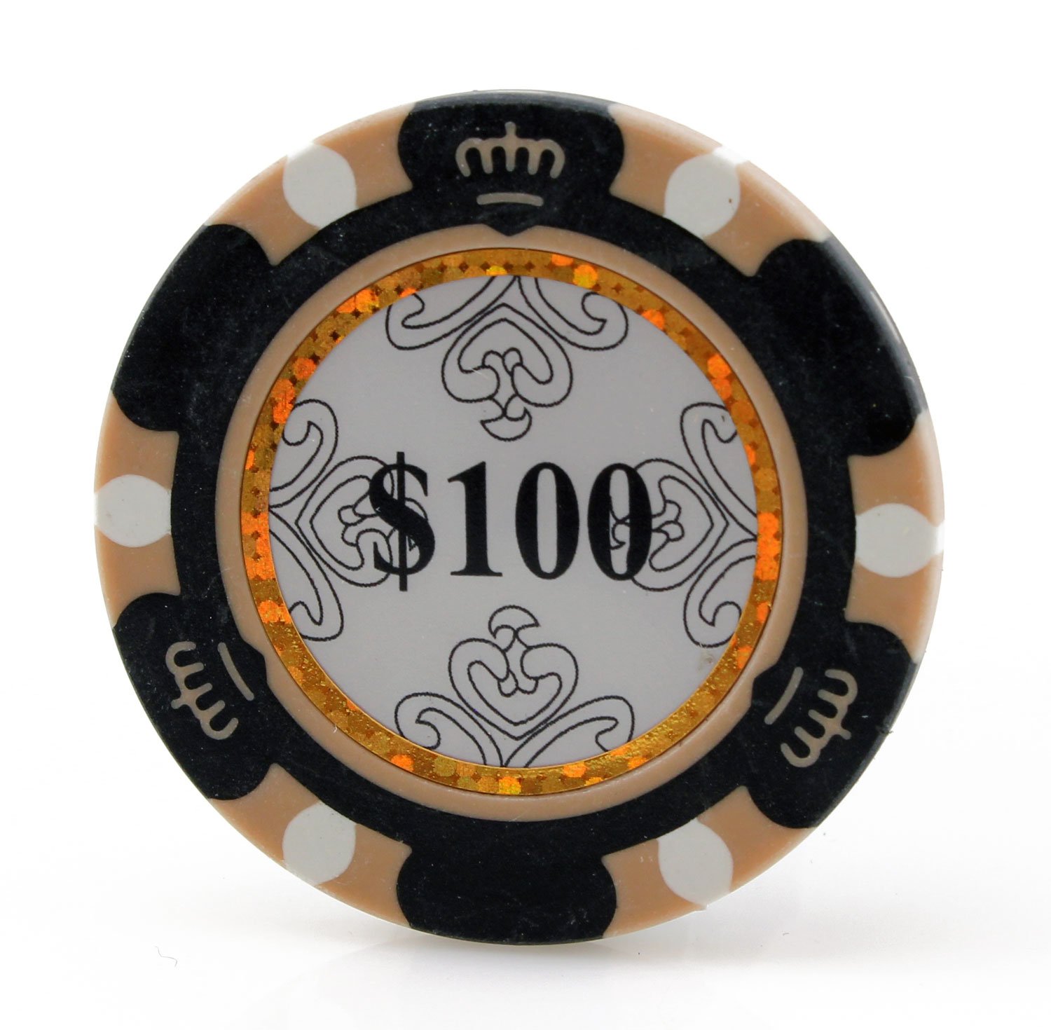 Monte Carlo Clay Poker Chips in 13.5 Gram Weight - Pack of 50 (Choose Colors)