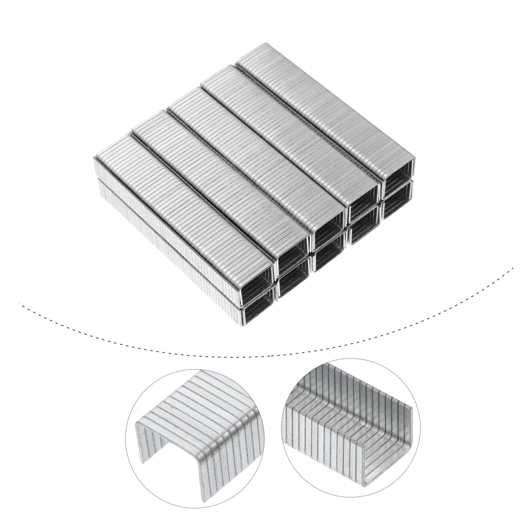 VILLCASE Heavy Duty Door Nails 5000pcs Metal Automatic Stapler Compatible Upholstery Staples