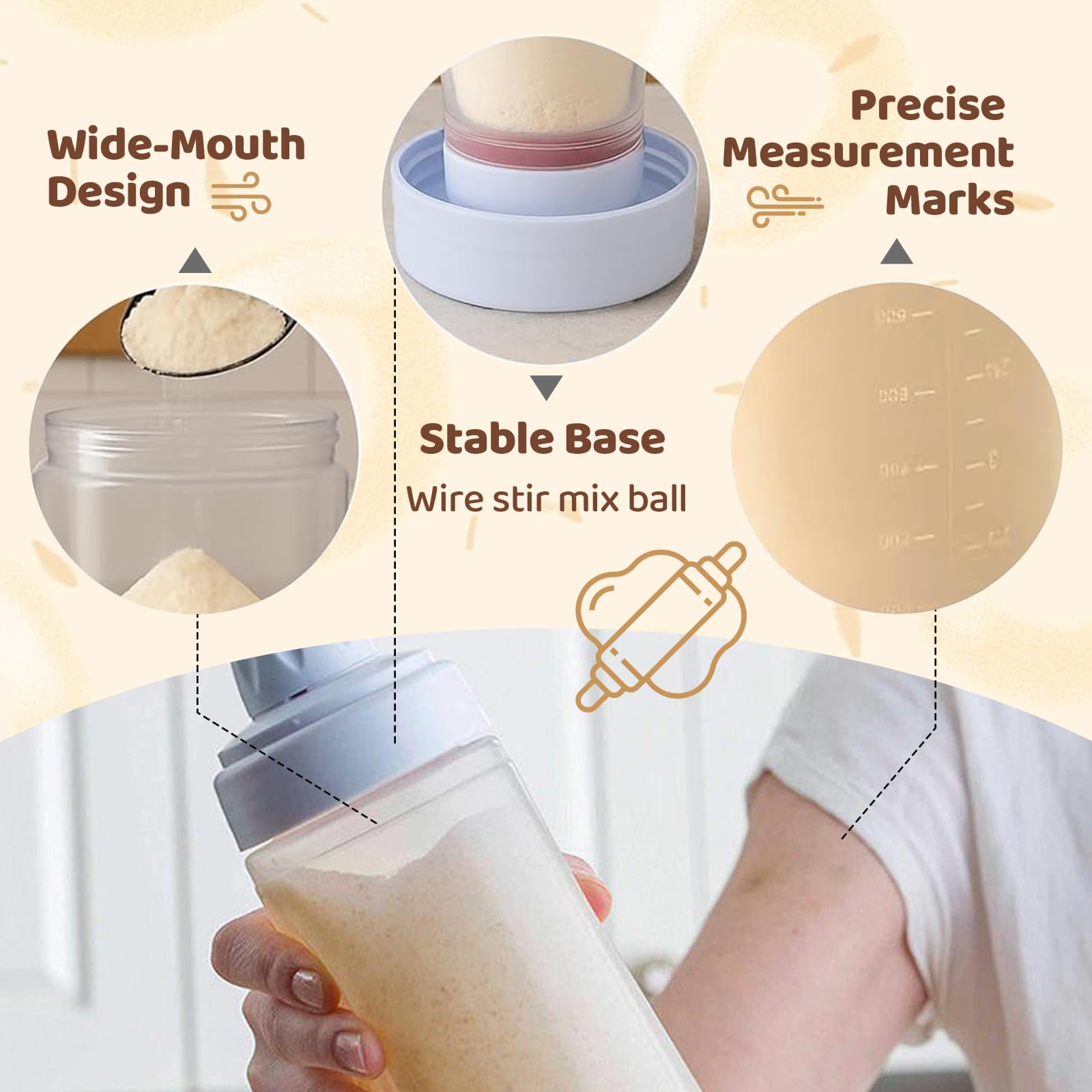 Teigspender, 2 Stück Quetschflasche für Pancakes & Muffins, Teigportionierer mit Deckel und Skala, Teigspritze für Waffeln, Crepes, Cupcakes, inkl. Silikonspatel