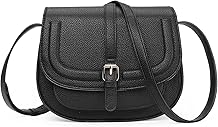 GOIACII Purse for Women Medium Crossbody Bags Multi Zipper Pocket Leather Shoulder Handbags