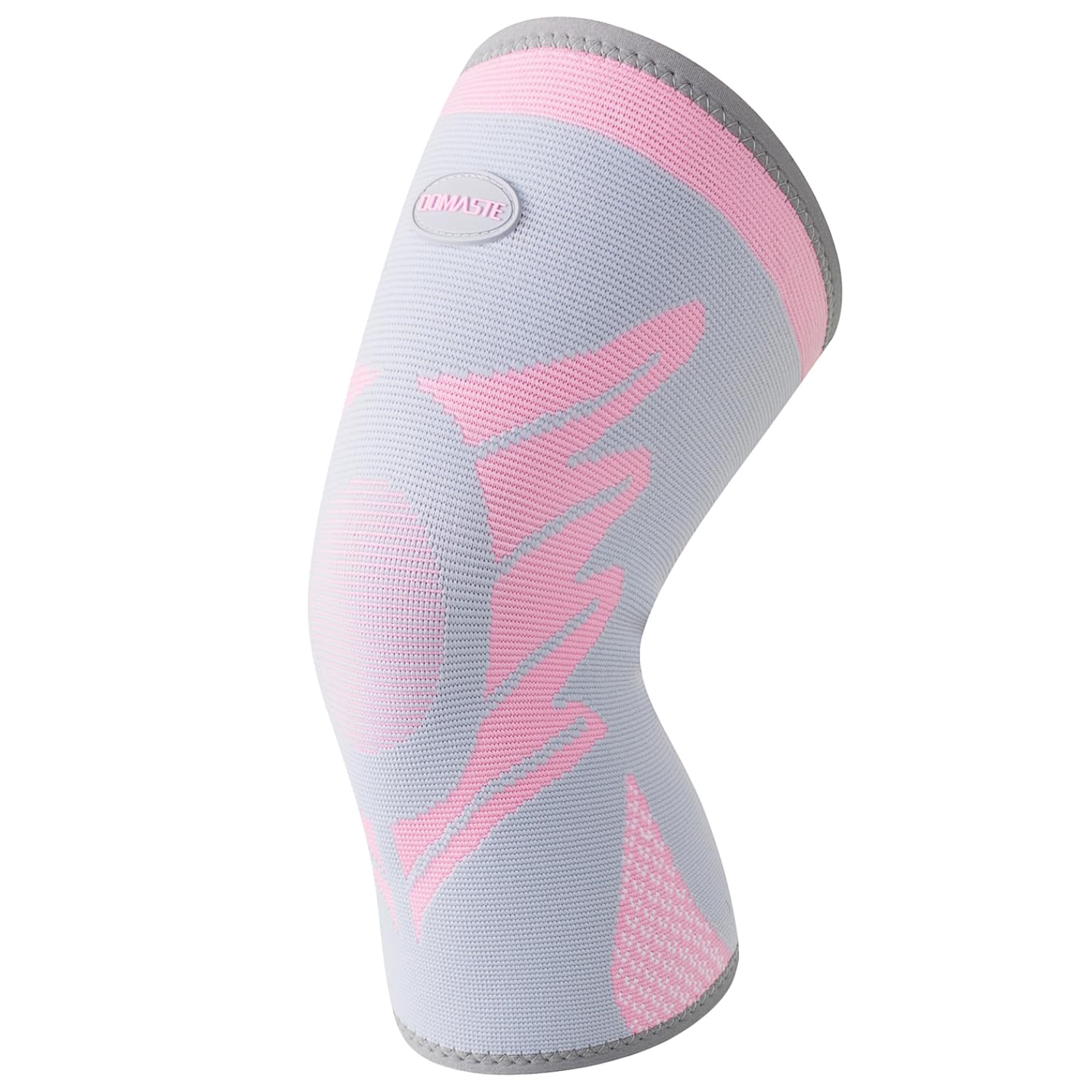 Domaste Sports Slim Knee Braces for Women - No-Slip Knee Compression Sleeve for Dance, Yoga, Knee Support for Knee Pain, Joint Pain Relief(Crystal