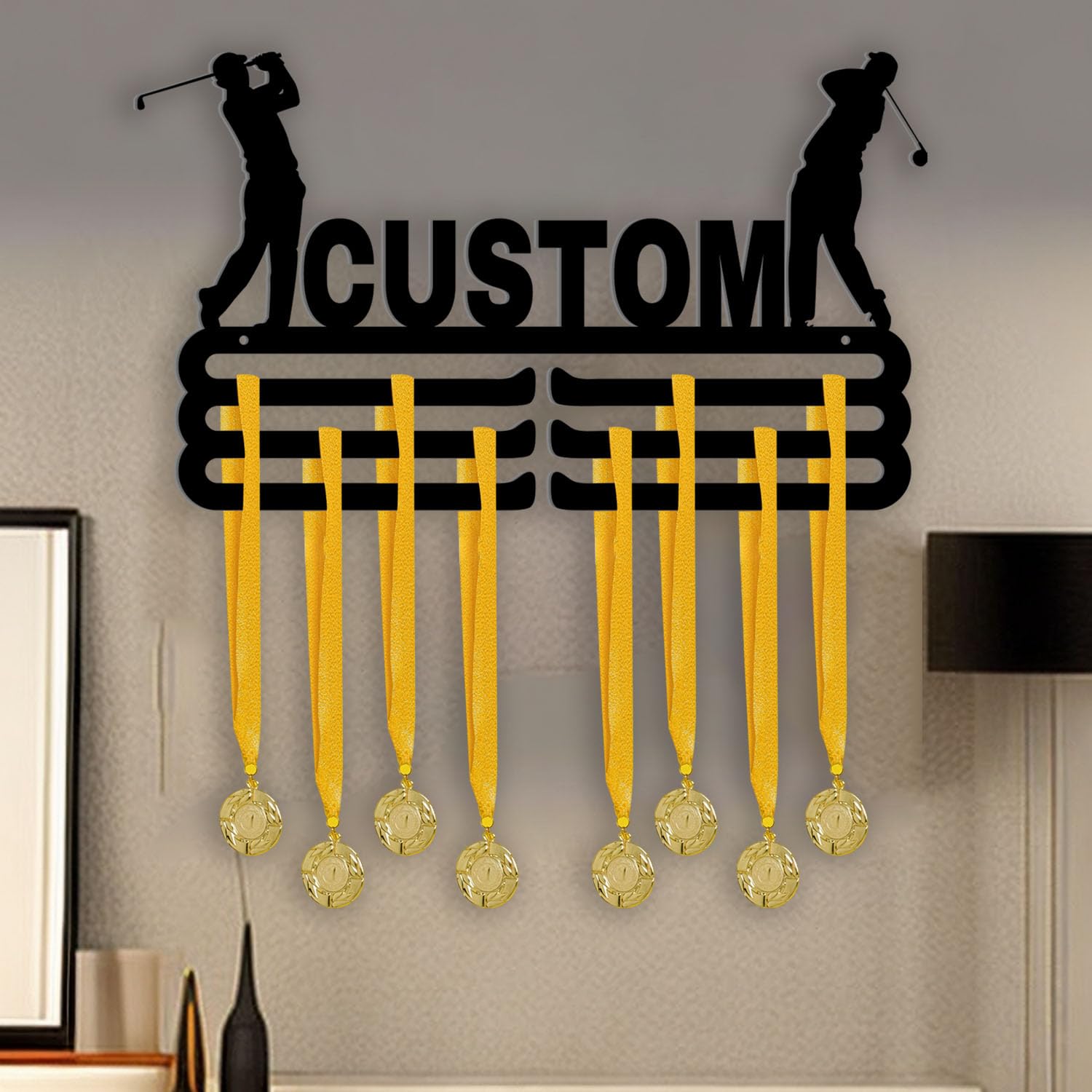 buyawardsandtrophies.com Resin Stars Ladder Golf Trophy