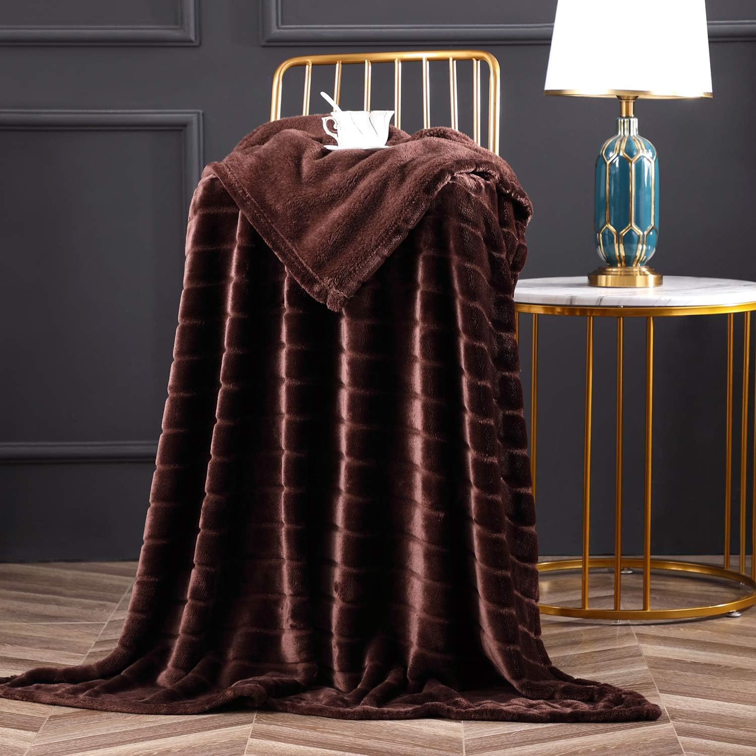 Bertte Throw Blanket Super Soft Cozy Warm Blanket 330 GSM Lightweight Luxury Fleece Blanket for Bed Couch- 50"x 60", Pink: Home & Kitchen