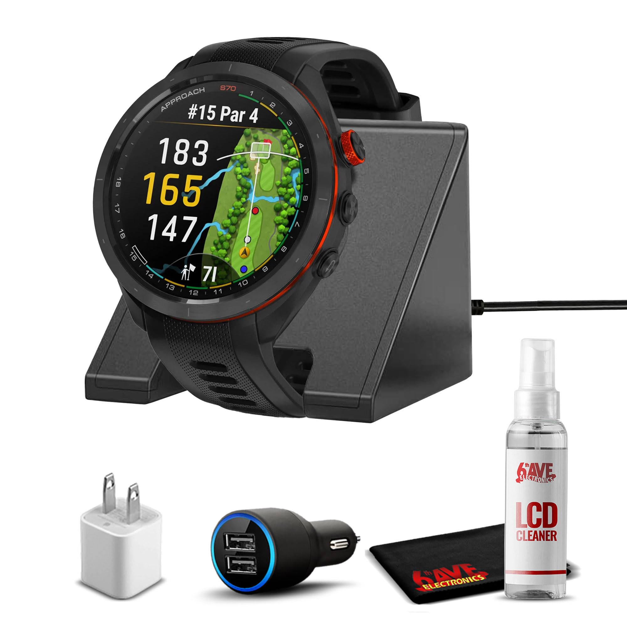 Amazon.com: Garmin Approach S70, 47mm, Premium GPS Golf Watch 