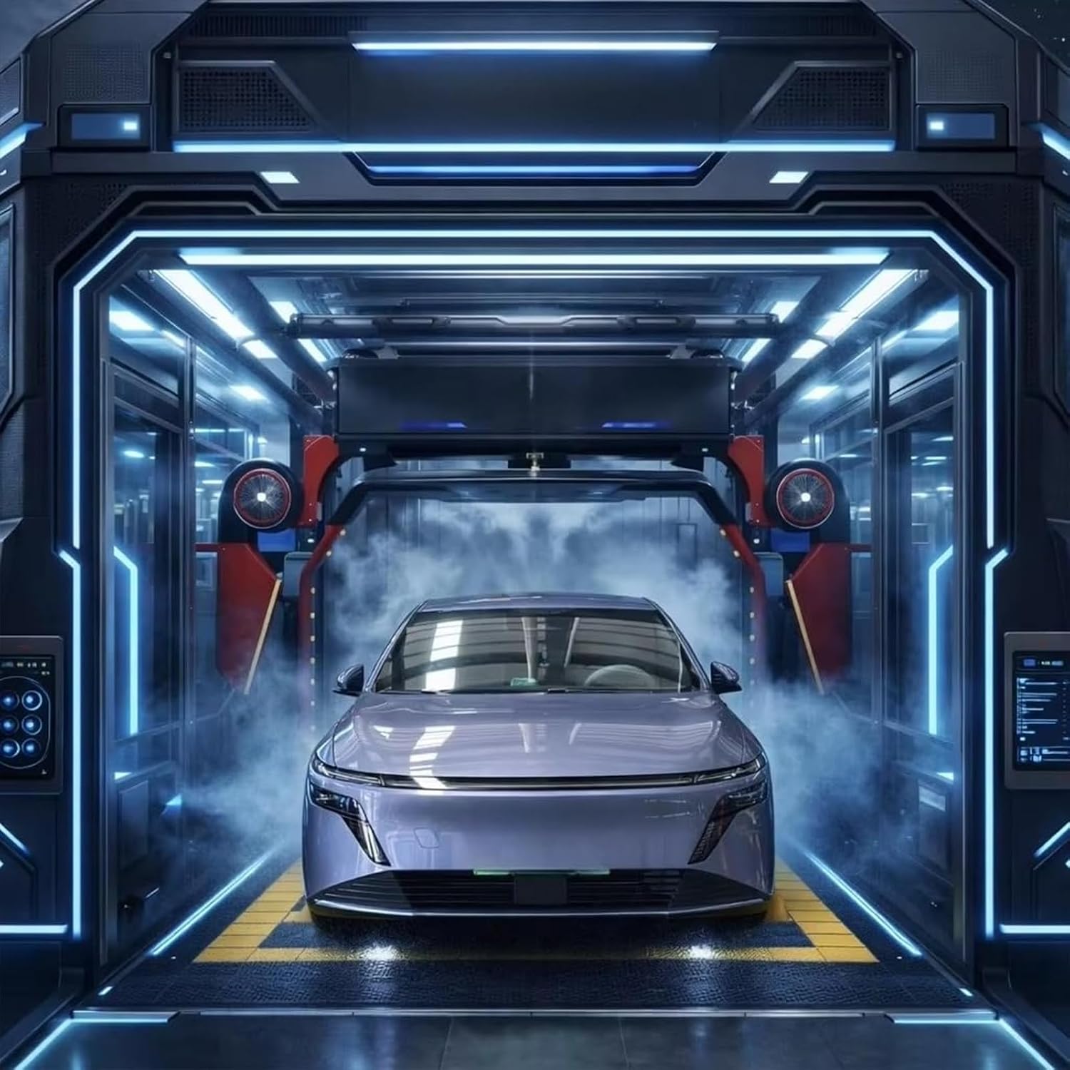 Commercial Automatic Car Wash Equipment Intelligent Touchless Wash System