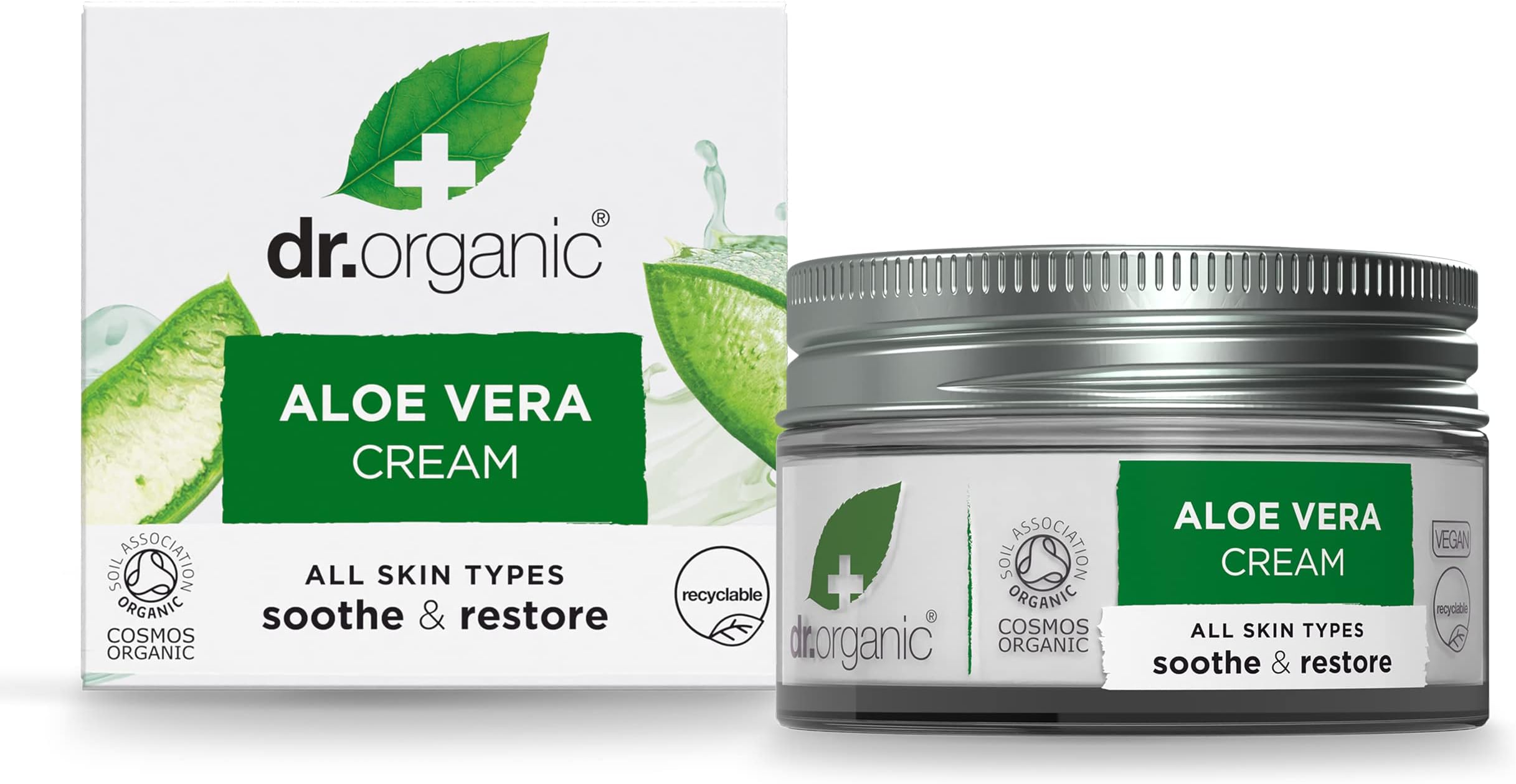Organic Doctor Organic Aloe Vera Concentrated Cream, 1.7 fl.oz.