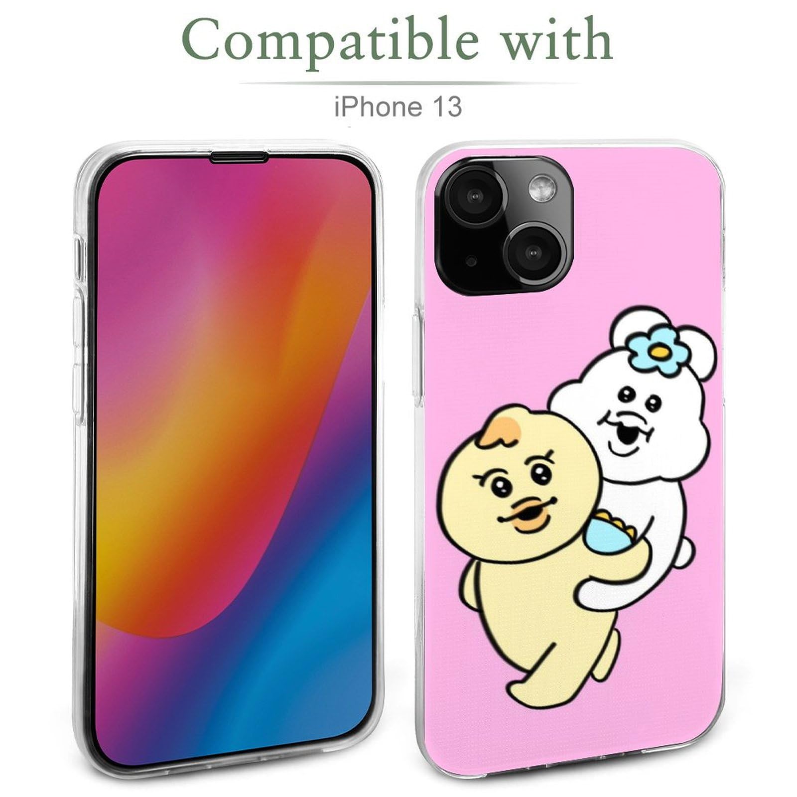 Amazon.co.jp: iPhone 13ケース んぽちゃむ iPhone 13 専用 ケース