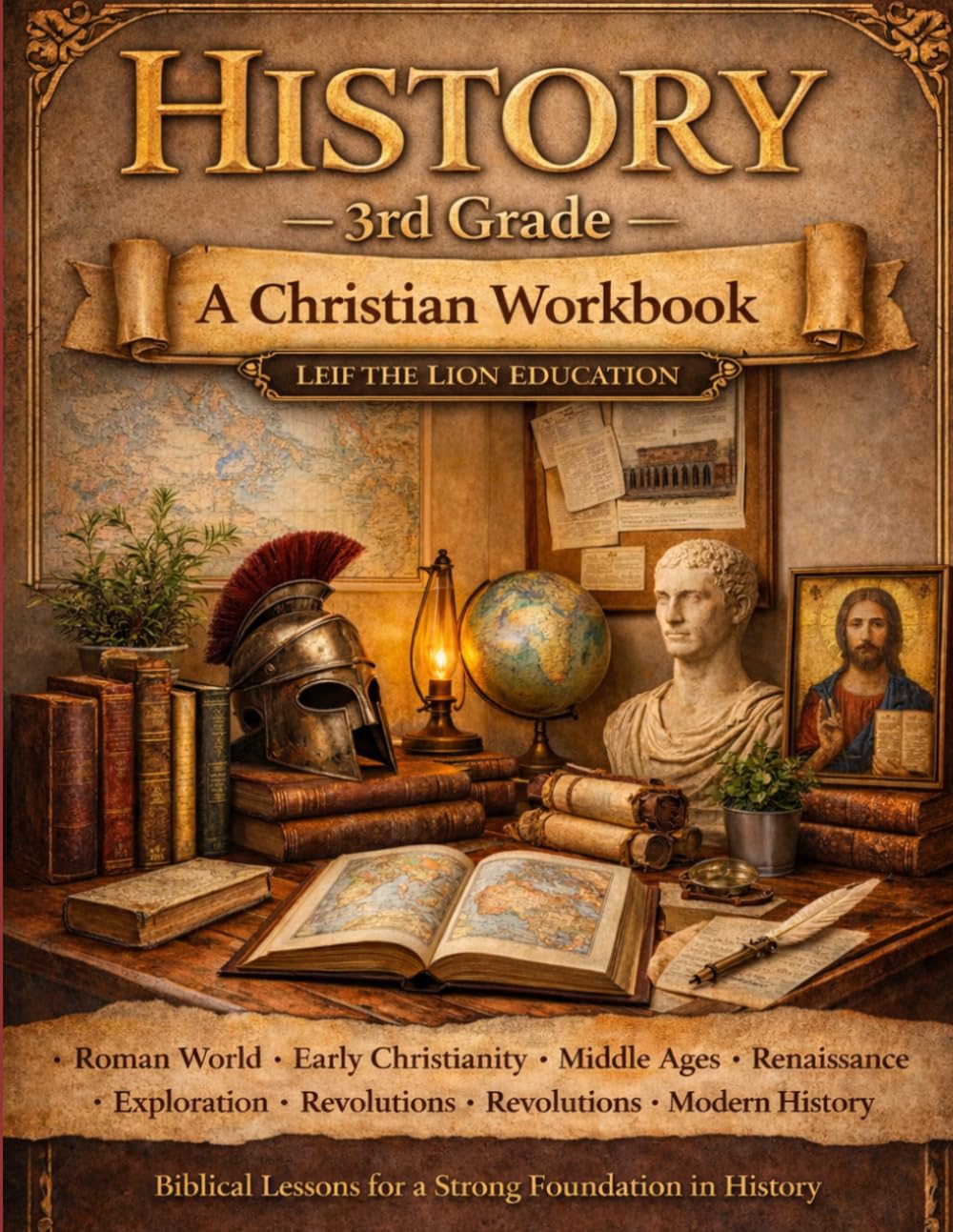 3rd Grade History: A Christian Workbook (History Workbooks)