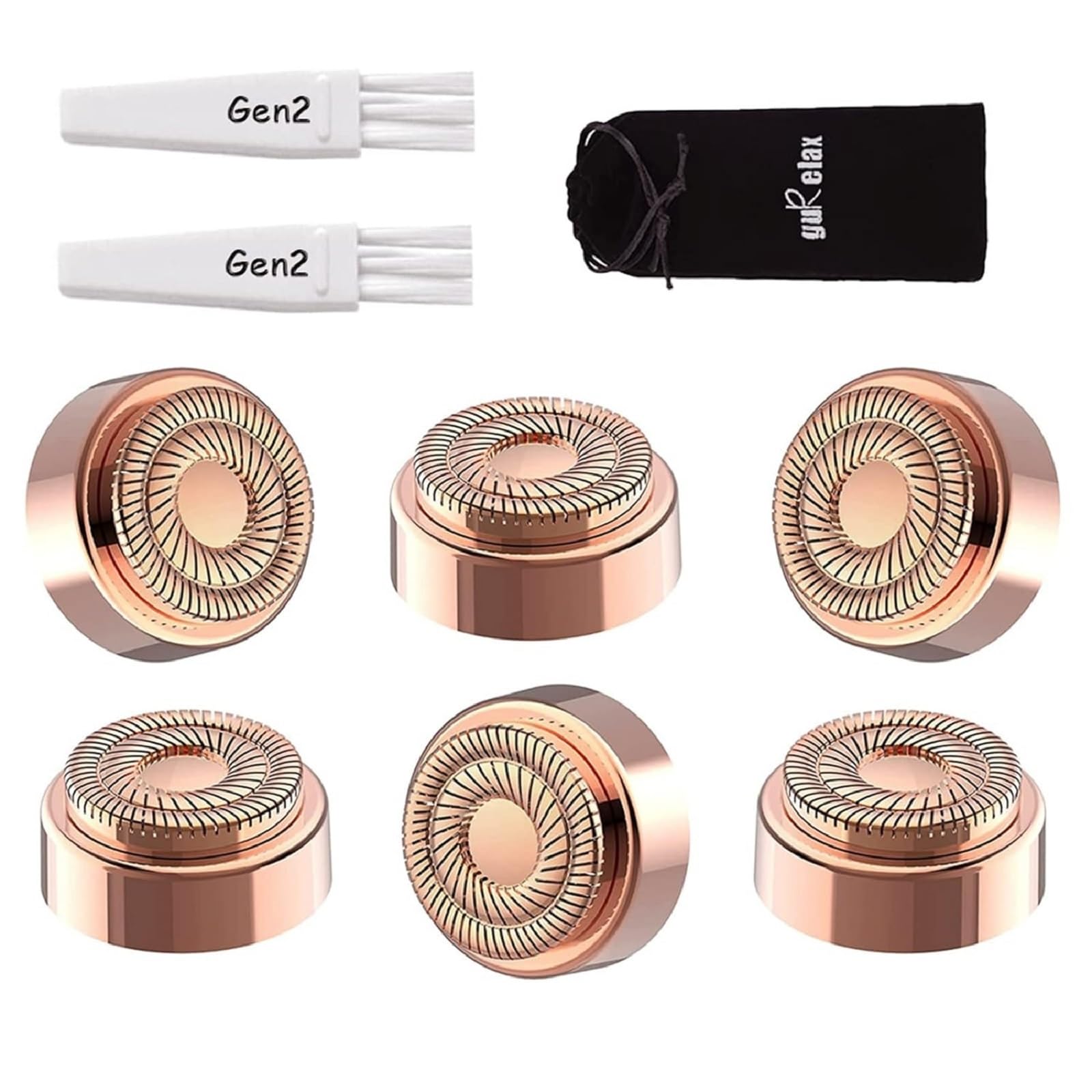 Replacement Heads for Flawless Facial Hair Remover Generation 2 ...