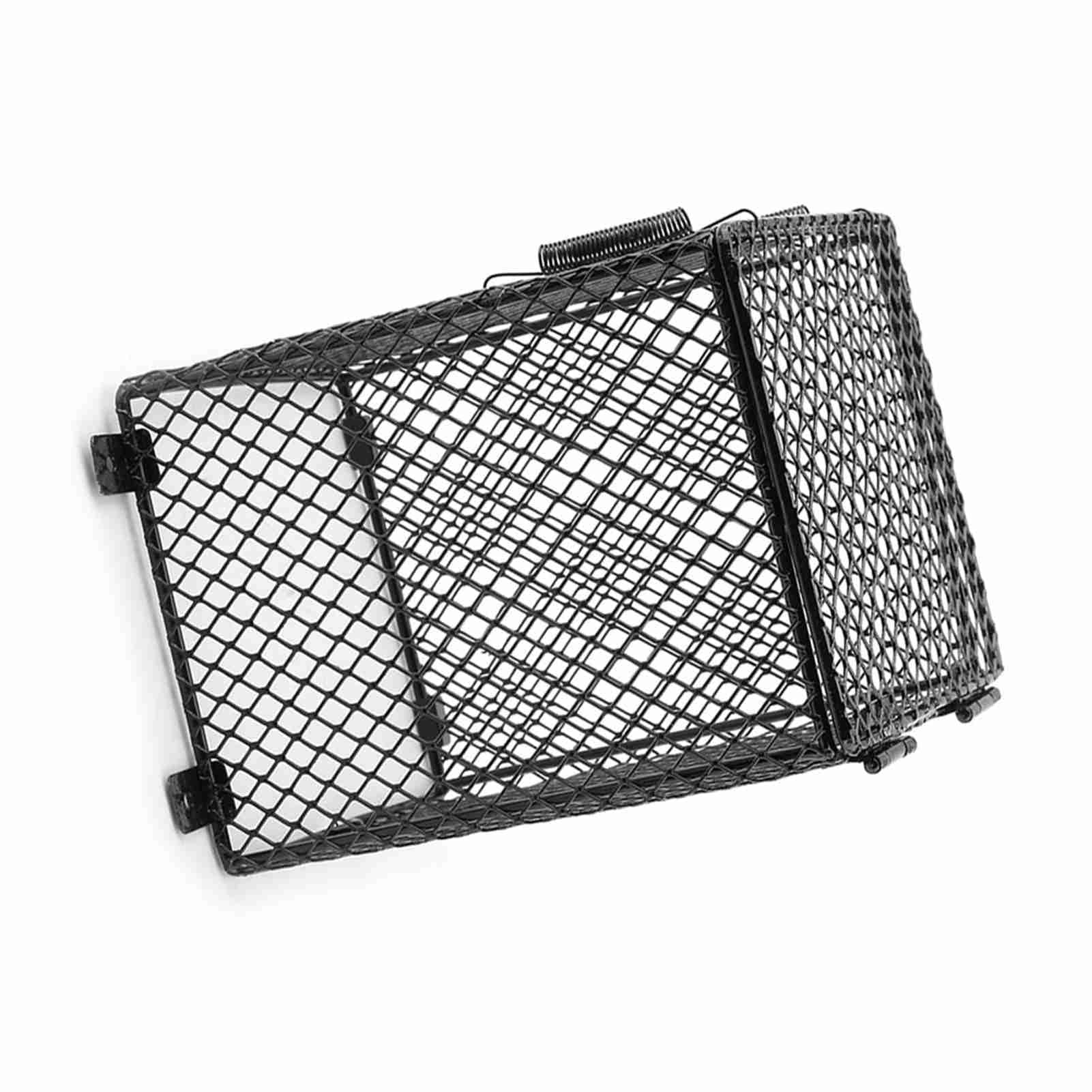 SIXRUN La Cubierta de Malla Resistente para Luz de Reptiles Evita Quemaduras, Adecuada para Lámpara de Cerámica, Luz Calefactora para Amantes de los Reptiles, Día y Noche (cuadrado)