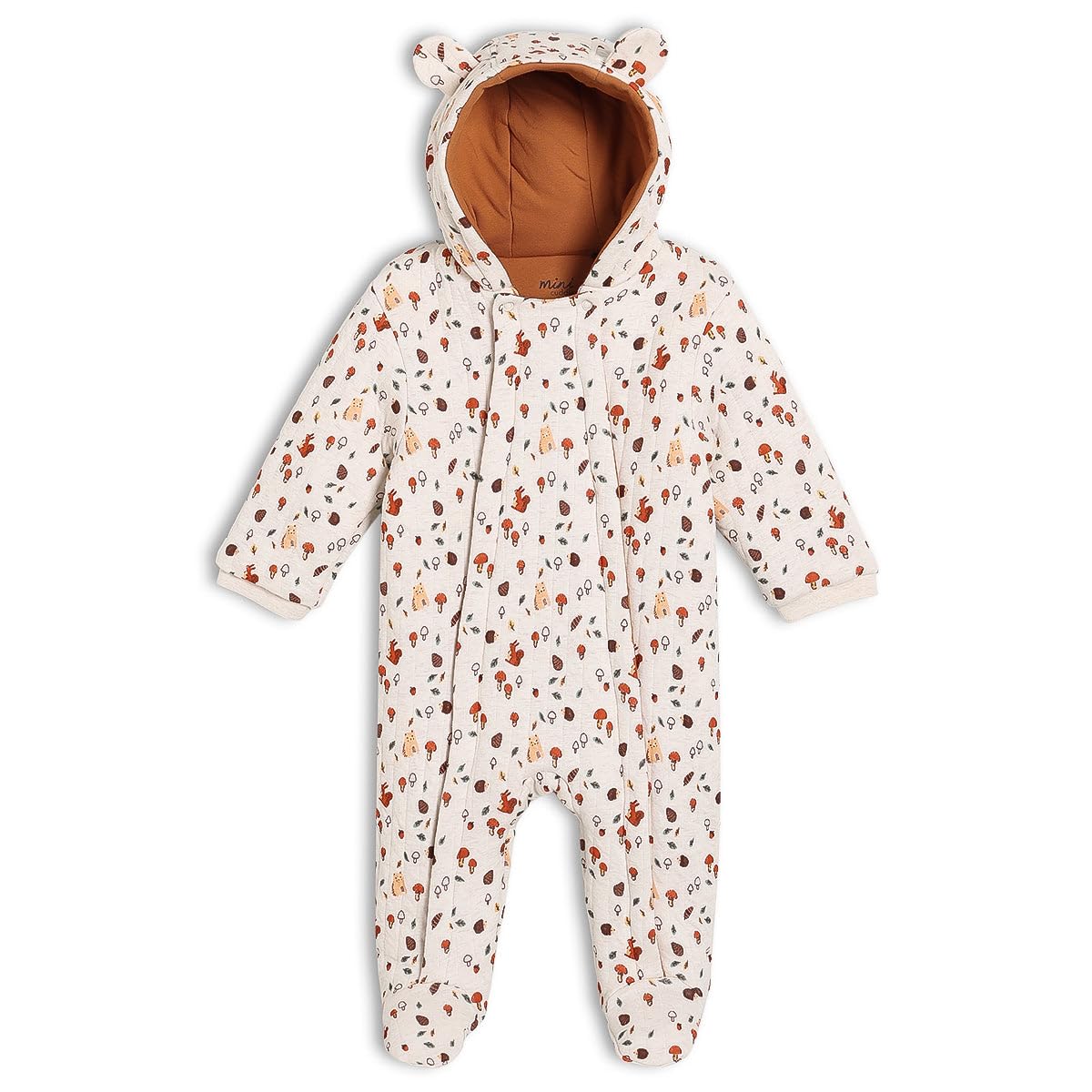 MINI CUDDLES Baby Unisex Novelty Printed Pram Suit, Multicolour (0-3M)