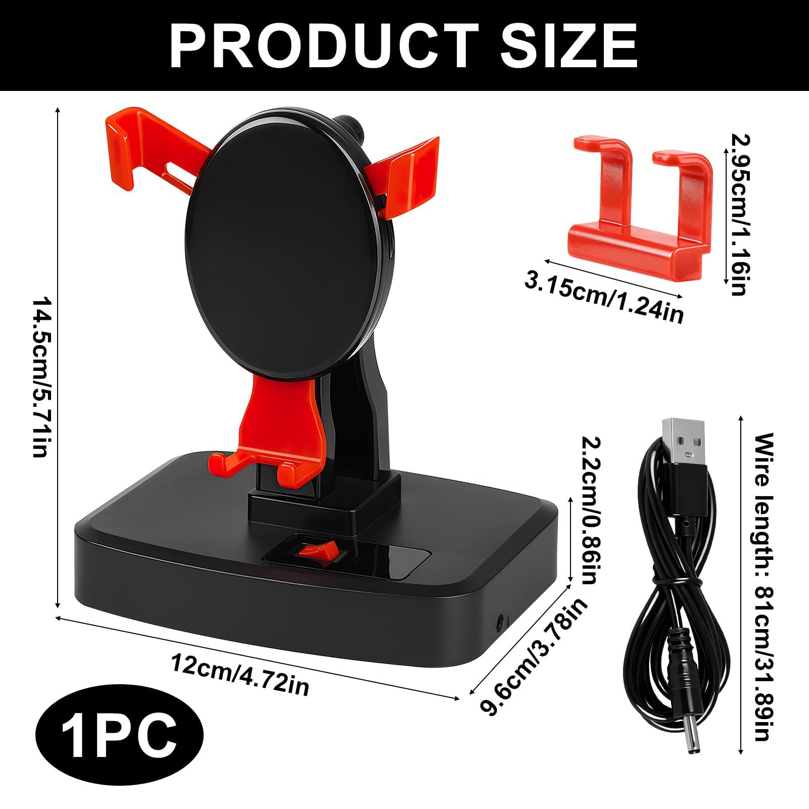 Podomètre Téléphone Portable Agitateur Automatique de Téléphone Portable pour WeWard/Pokemon Go/Pokemon Go Plus Accessoires de Balançoire pour Téléphone Secoueur Podomètre pour Augmenter Les Pas