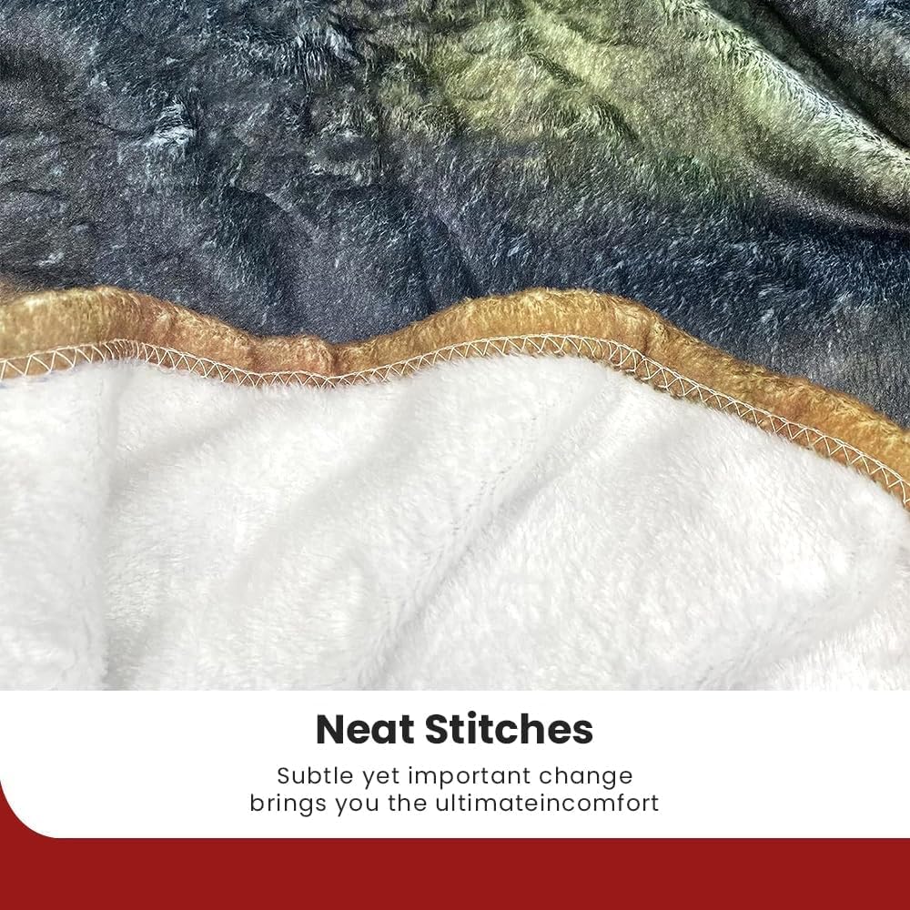 Chickwin Coperta Pasquale, 3D Coniglietto Coniglio Stampa Coperta di Flanella Microfibra Morbida Calda Leggera Coperte Flanella per Letto Singolo Matrimoniale (100x150cm,Coniglio Cartone Animato