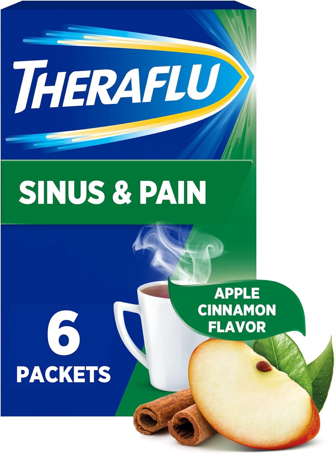 Theraflu Sinus and Pain Medicine, Sinus Relief Powder