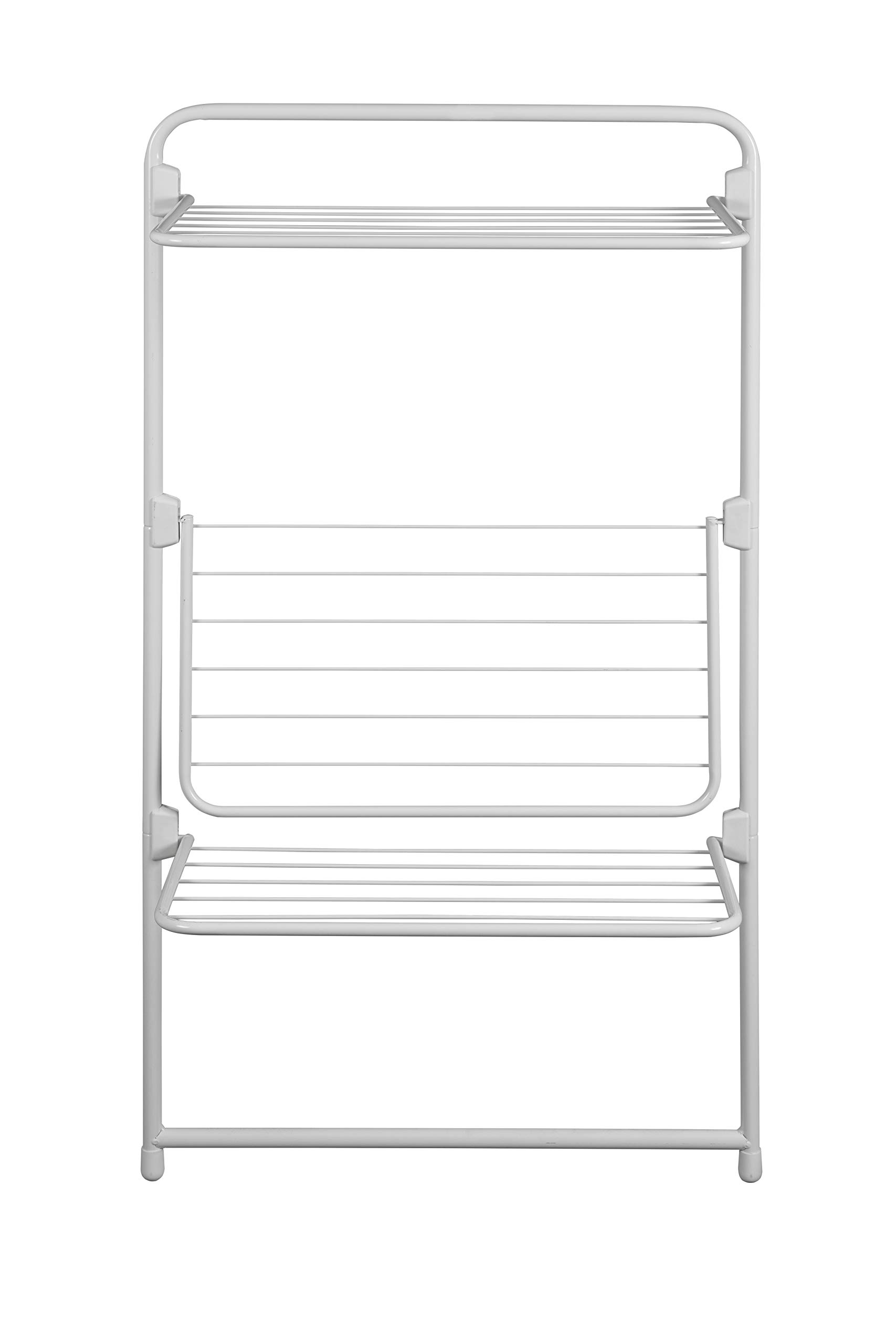 Rörets - Wäscheständer Trio - 10m Trockenlänge & 3-Wege-Nutzung - 32x63x118 cm - Wäschentrocken mit Qualität und Funktionalität von Schwedens führender Wächeständermarke