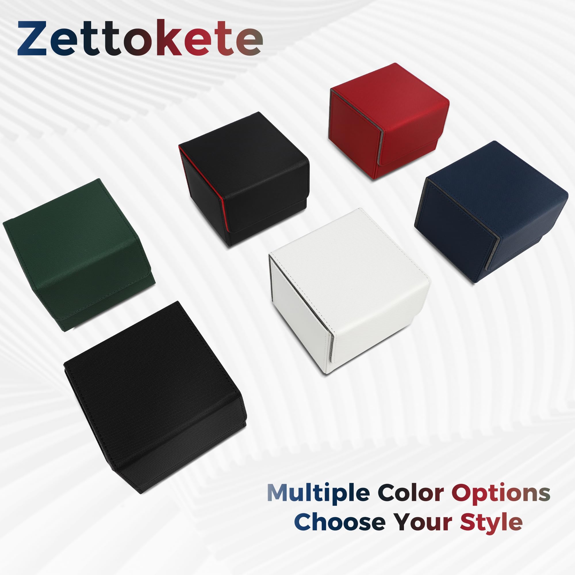 Amazon.com: Zettokete MTG Deck Box with 2 Dividers, Large Capacity