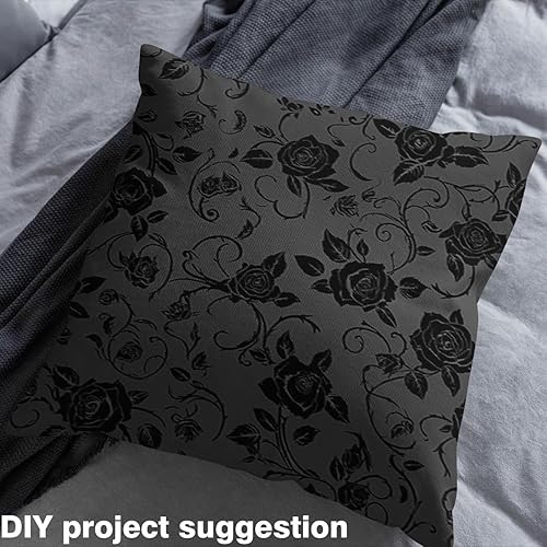 Miniatura 3 de Feelyou Tela de flores Groovy de The Yard de 2 yardas para niños, tela de tapicería floral retro para sillas para niños, niñas, adolescentes, flores