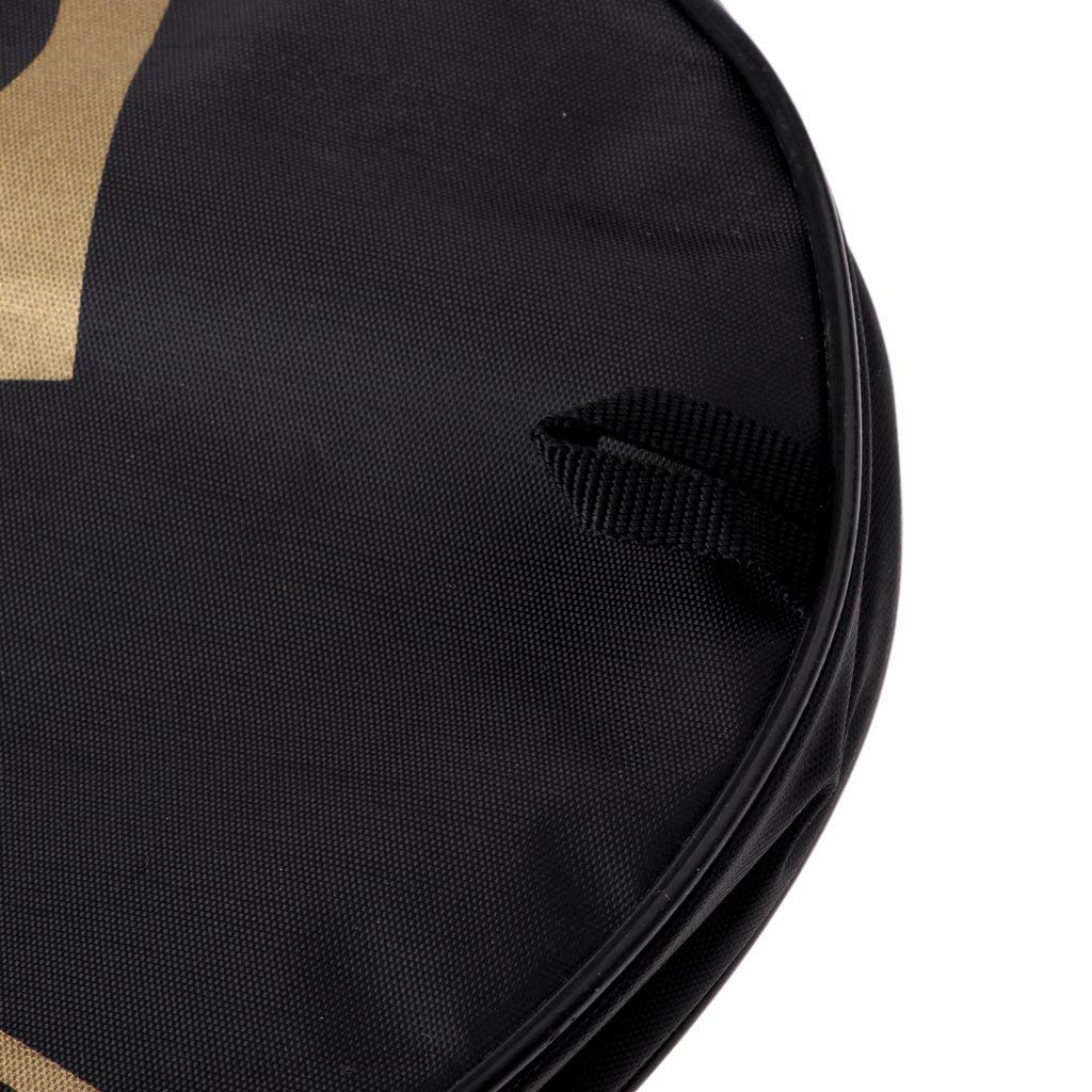 Funda portátil para raqueta de bádminton con cubierta completa, bolsas de transporte suaves y ligeras