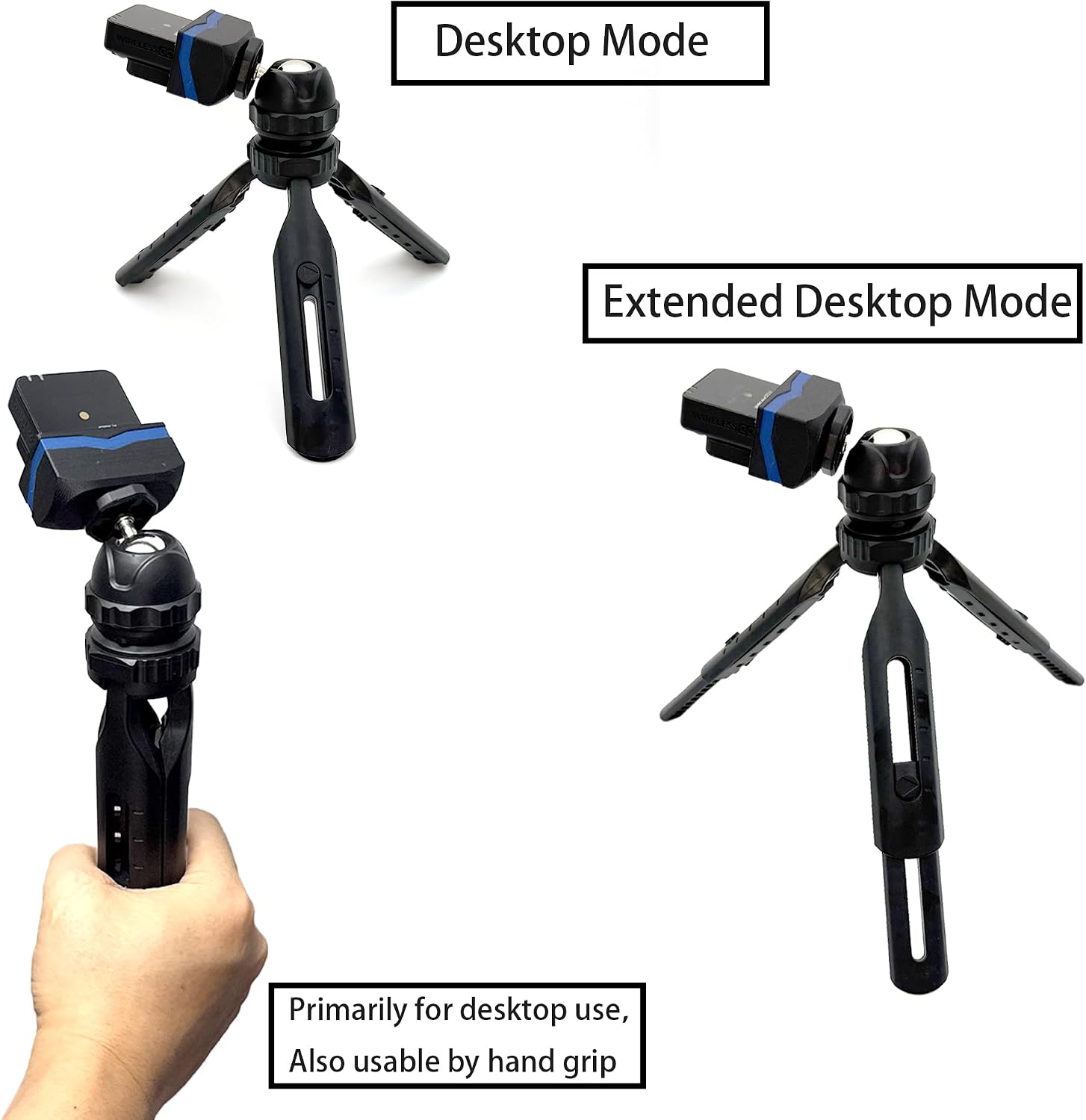 Desktop Tripod Stand For Rode Wireless GO 3 III GO II 2 Wireless Pro image 3