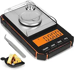 Balança de Precisão 0,01g, Mini Alta Precisão Digital 0.001G, Balança de Medição de Peso de JóIas