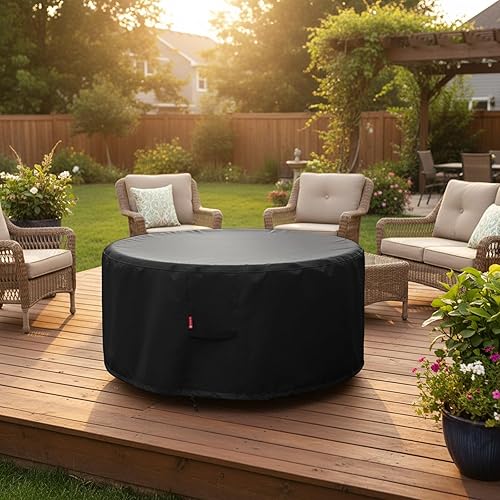 Miniatura 43 de SheeChung Cubierta para hoguera para estufa individual, hoguera al aire libre, sin humo, pequeña, redonda, impermeable, refugio de poliéster 600D