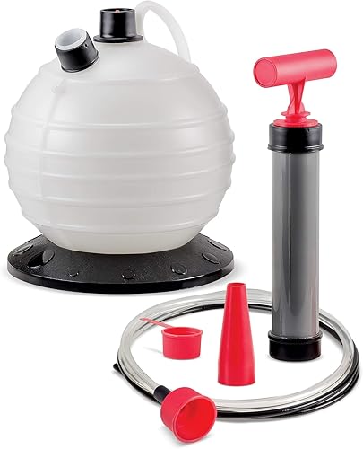 Powerbuilt (647570) extractor de aceitesfluidos (6.3 cuartos de galón)