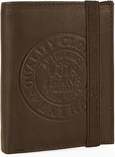 Cartera de Piel para Hombre - Cartera Hombre Piel con Monedero Interior y Tarjetero, diseño Slim, Cuero auténtico, Regalo Elegante. Proteccion RFID, Marron