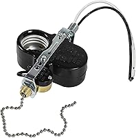 Vista 7 de HQRP Westinghouse - Juego de 2 interruptores de enchufe compatibles con Hunter, Casablanca, Hampton Bay, Harbor Breeze, Westinghouse - Cadena