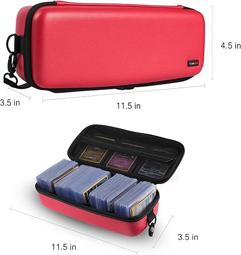 Vista 8 de Playing Card Storage Case Game Backpack Card Holder,Collectible Trading Card Storage Bag MTG Deck Box Fits Sports Card and Baseball Cards,Business