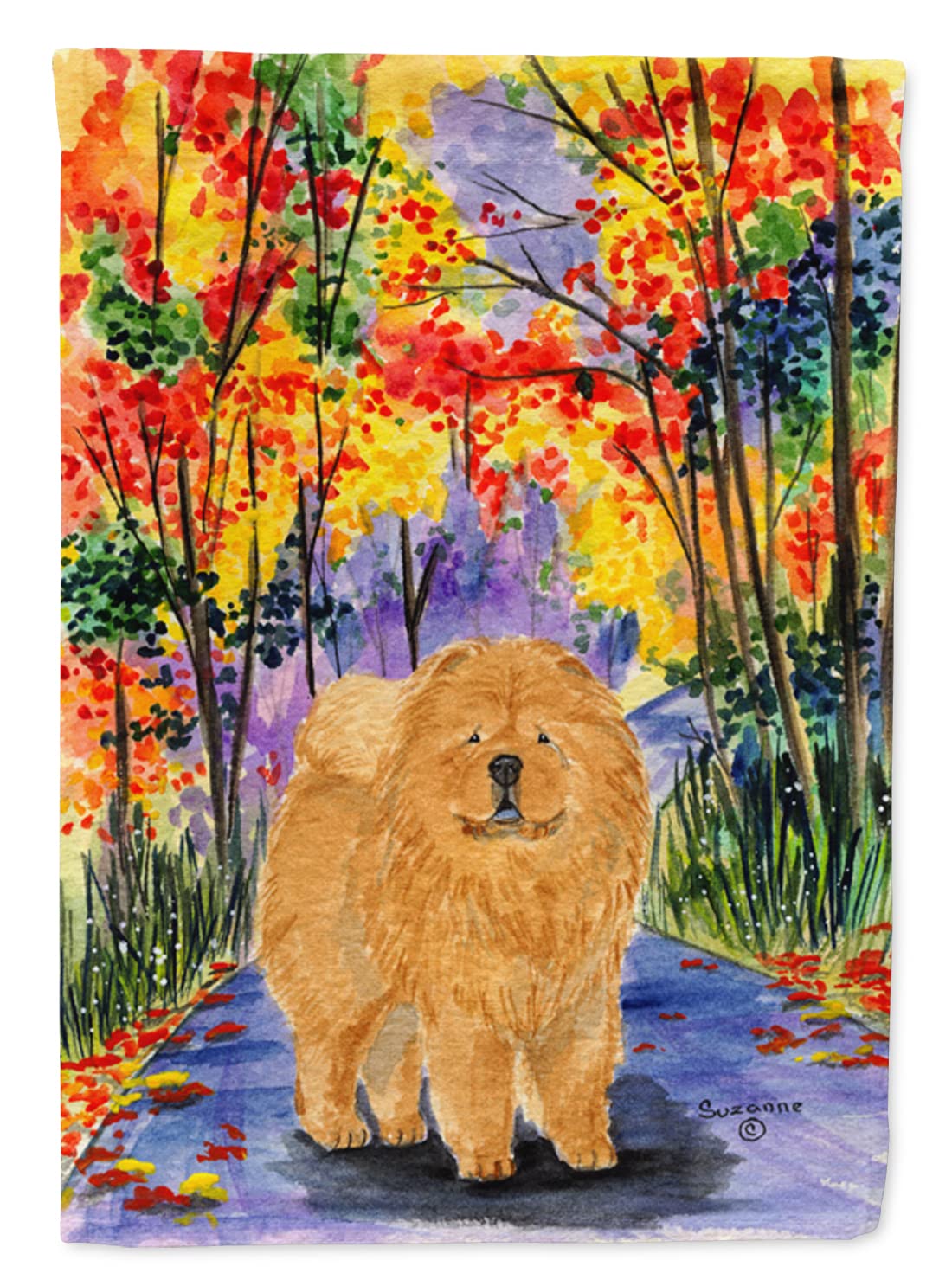 Chow Chow Flag de Caroline's Treasures, grand drapeau SS7001CHF