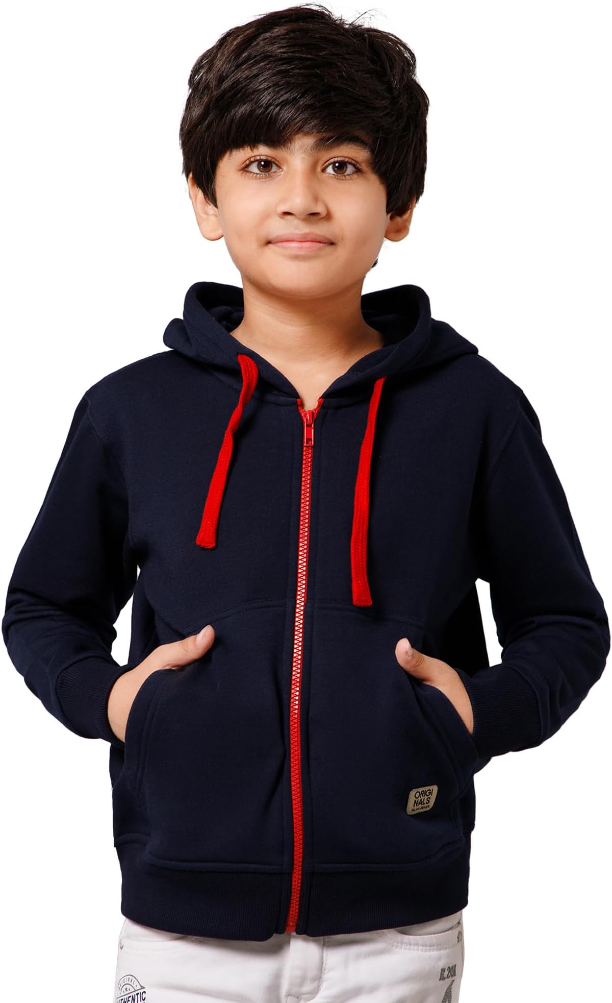 Alan Jones Clothing Boy's Fleece Hooded Sweatshirt