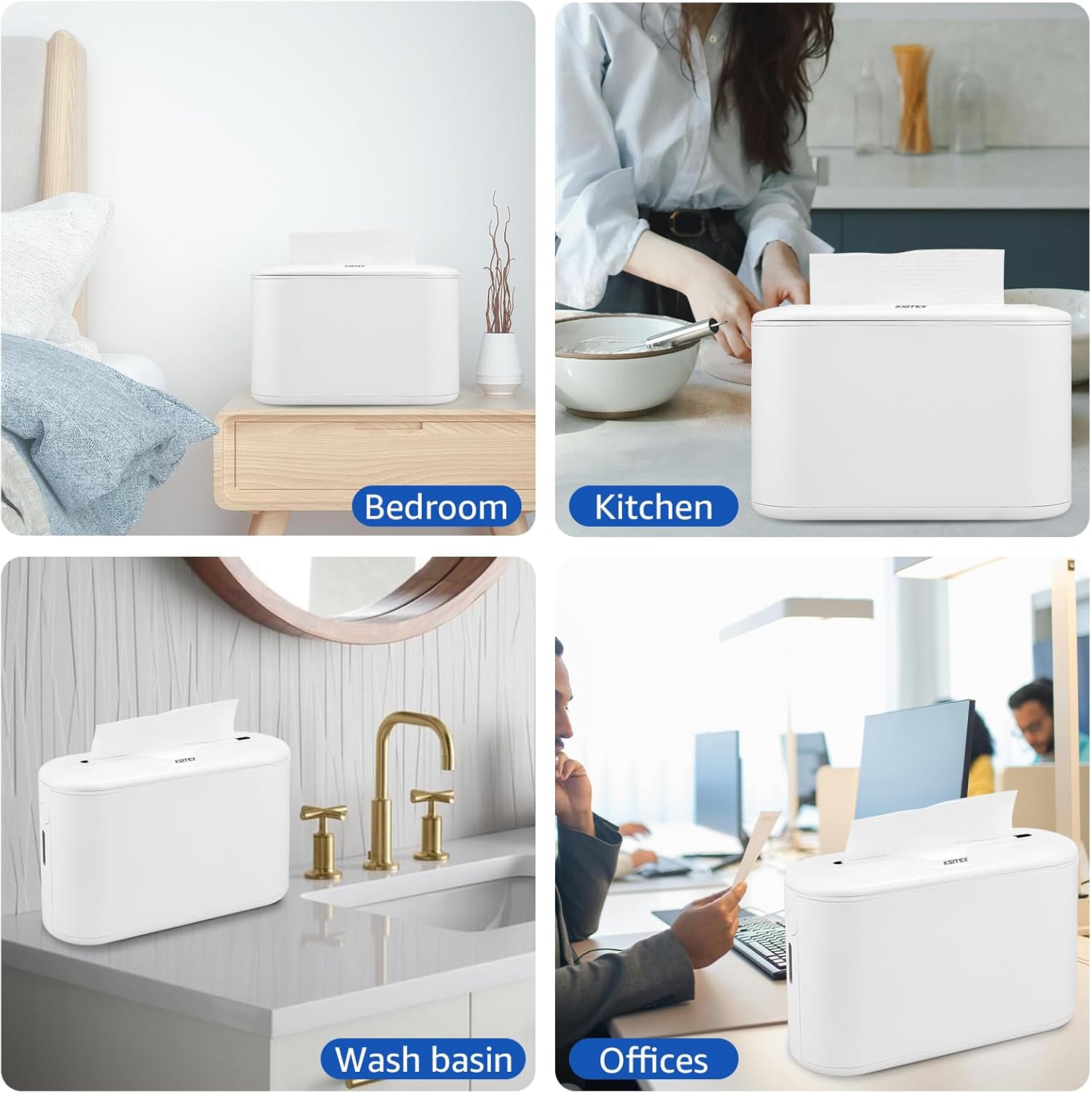 Countertop Paper Towel Holder, Commercial Paper Towel Dispenser, Multifold Trifold Z-Fold Paper Towel Holder, Napkin Holder Dispenser, Hand Towel Dispenser for Home Kitchen Restaurant