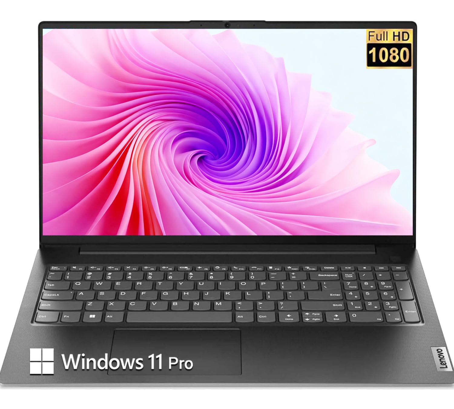 Newly Designed 15.6" Business Laptop(2025/2026 Edition) | Intel 4-core Processor | 15.6" FHD (1920 x 1080) | 16GB DDR4 | 256GB PCIe SSD | Ultra-Quiet Design | Military Durable | Windows 11 Pro