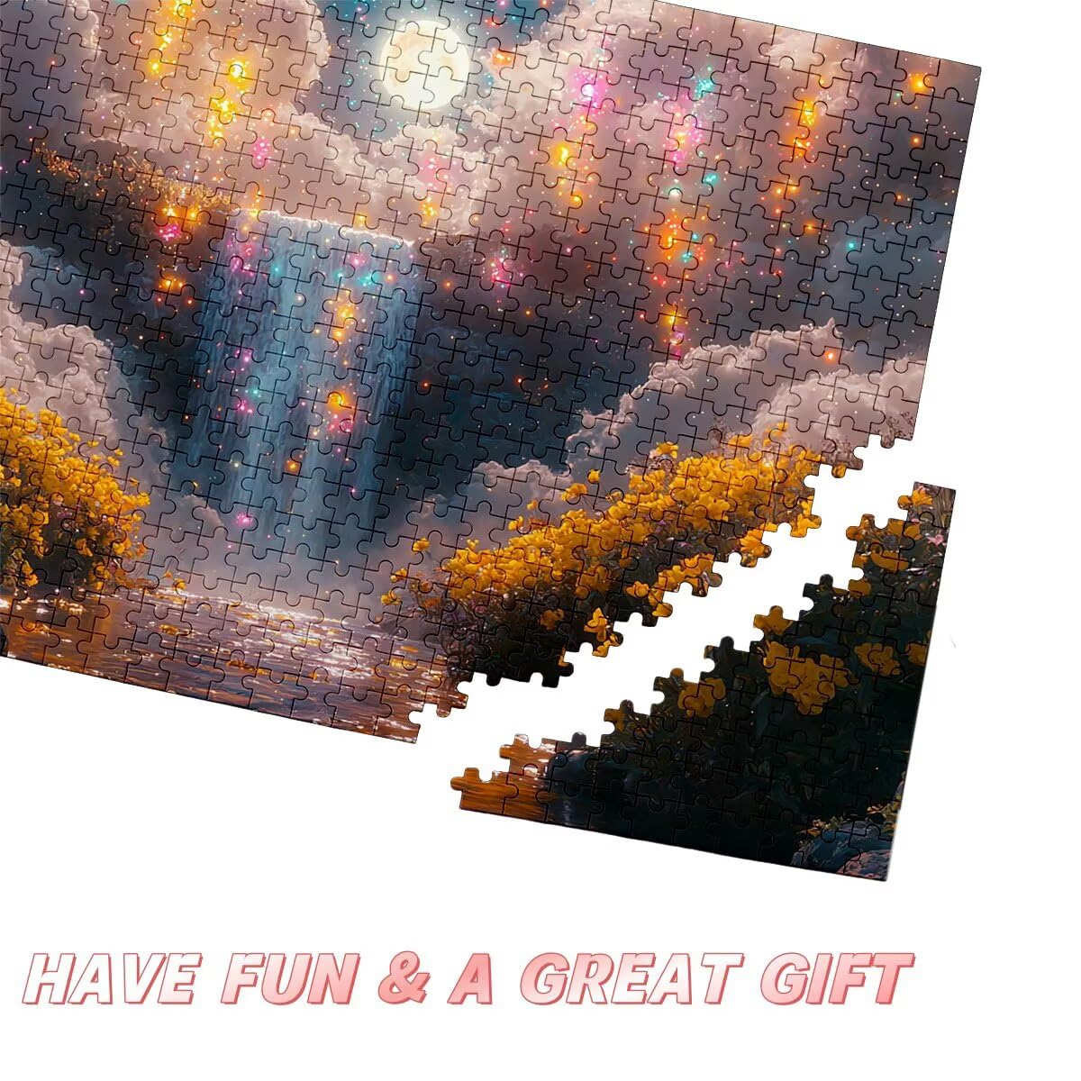 5000 sztuk puzzli dla dorosłych, puzzle marzeń dla dorosłych, 5000 sztuk, jesienna łamigłówka, wymagająca gra dla całej rodziny, klasyczne drewniane układanki, odpowiednie do dekoracji wnętrz