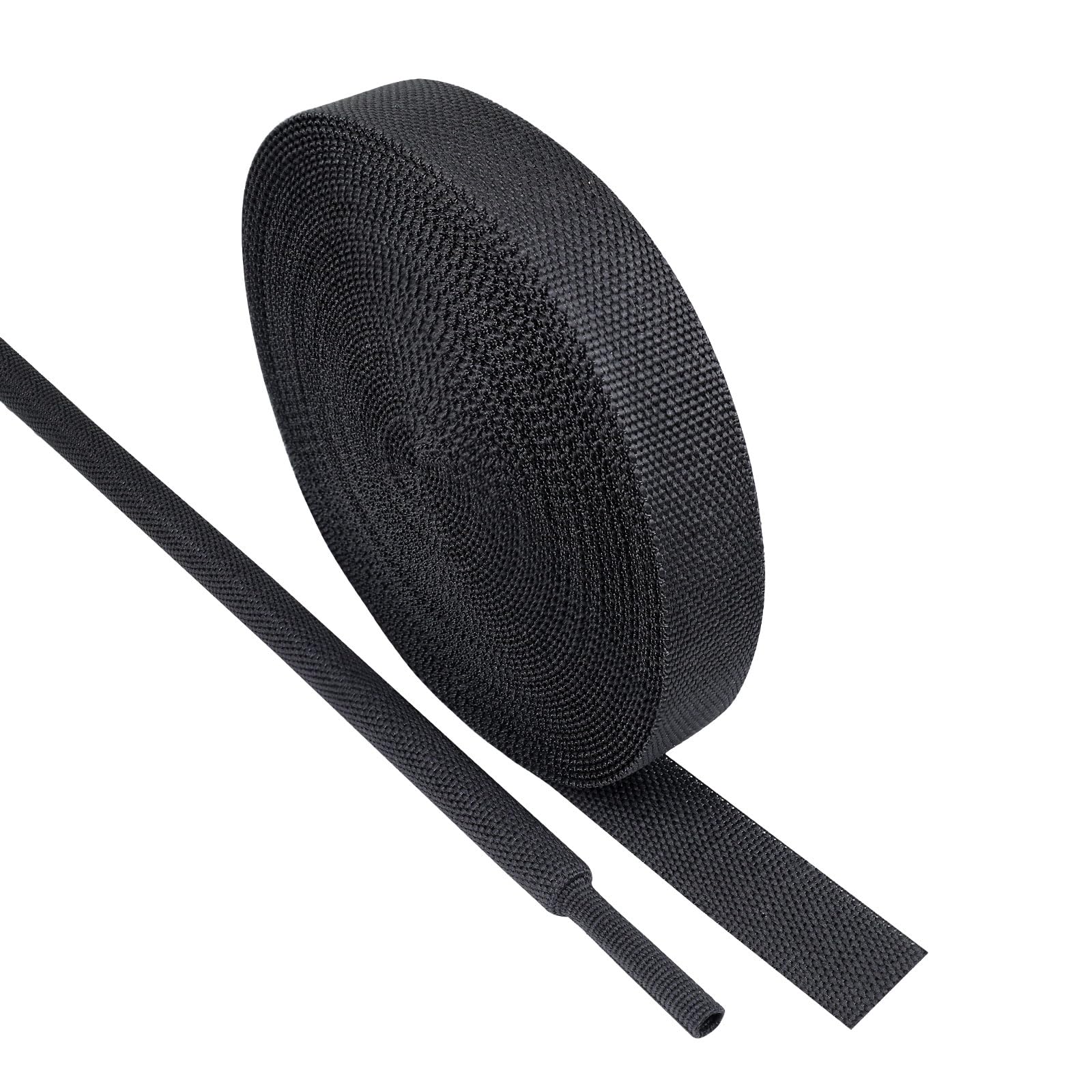 Amazon.com: SUNNAREPOON Braided Heat Shrink Tubing Black 2 in 1